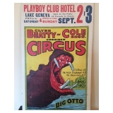Lake Geneva, WI. Circus Poster