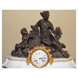 Rollin ET French Stautue Clock