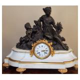 Rollin ET French Stautue Clock