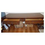 Two Drawer Library Desk