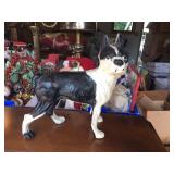 Cast Iron Boston Terrier Doorstop