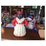 Mammy Cast Iron Coin Bank