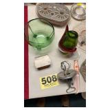 Misc home glassware