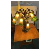 Art glass lamp new