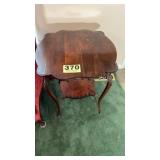 Lamp table 26in x 26in x 30in