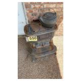 2 wood stoves