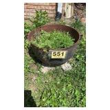 Cast iron pot cracked