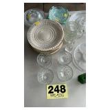 Queen Mary glass, clear glass