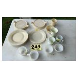 Custard glass