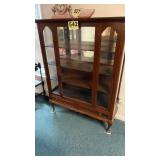Queen Ann China cabinet 46in x 14in x 60in