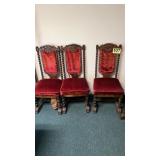 6 dining chairs