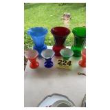 Anchor glass vases