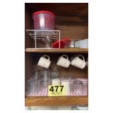 Glasses and bowls