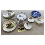 Decorative plates and other glass