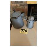 Enamel pitchers