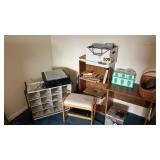 Shelf, shoe rack, books, etc