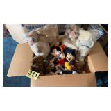 Pile of stuffed animals