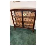 Glass front chippendale 46in x 12in x 47in