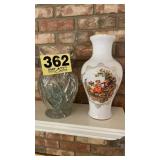 Lead crystal and other vase