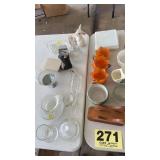 Misc glassware