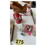 Misc glass and other items