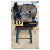 Meat slicer and stool