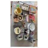 Plates, kitchenware, frames,
