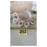 Punch bowl set