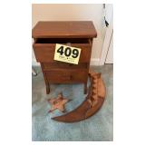 3 drawer mini chest and moon and Star