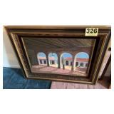 Oil on canvas painting 48in x 37in