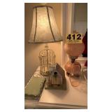Lamps, doll etc