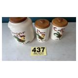 Chicken canister set