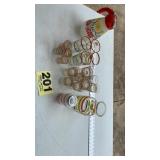 50s syrup pitcher & glassware