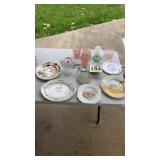 Assorted glassware lot