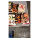 2 boxes cook books
