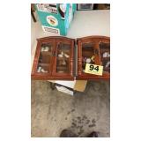 2 miniature displays & contents