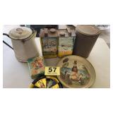Misc tins