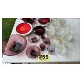 Misc glassware