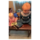Kewpie dolls and misc