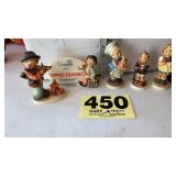 5 Hummel figurines