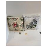 Embroidered Throw Pillows