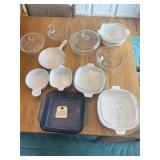 Blue Pyrex- Corning & Others