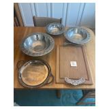 Rogers Silver Plate & Wiltonarmetale Set