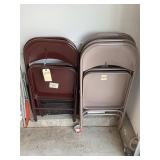 5 Folding Chairs