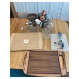 Cutting Boards & Measuring Cups & Misc