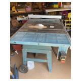 Jet Table Saw with rolling Stand
