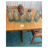 Blue Ball & Atlas large jars