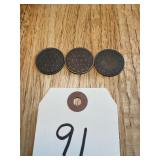 Canadian Large Cent Pennies