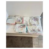 Embroidered Table Clothes & Pillow Cases