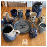 Blue Pottery